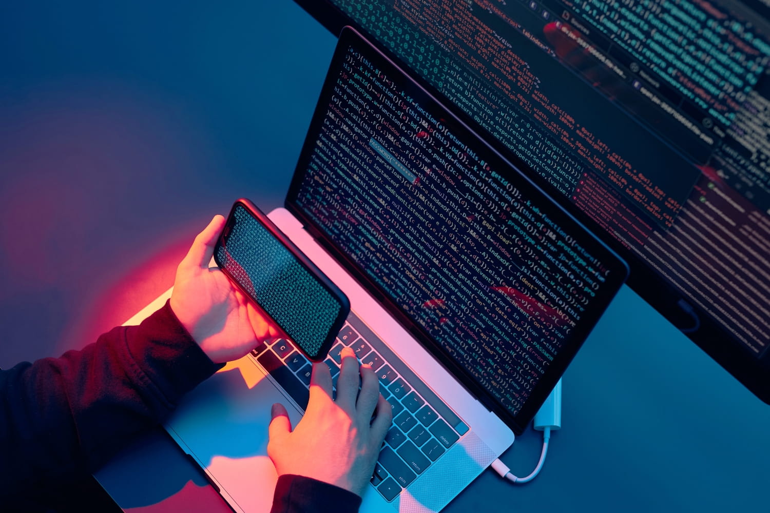 closeup-of-hands-working-on-computer-keyboard-web3 sentinel